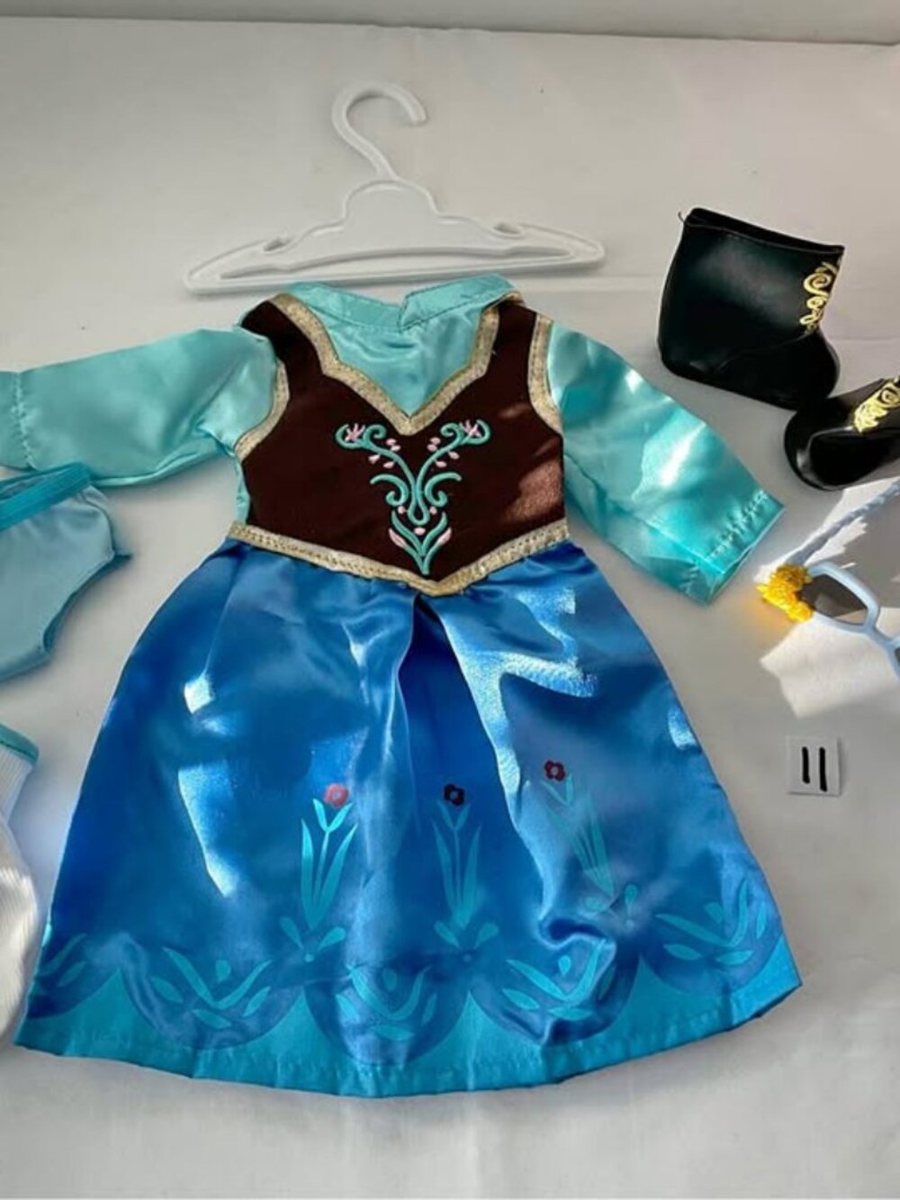 American Girl Doll Complete Outfit with Matching Shoes and Accessories